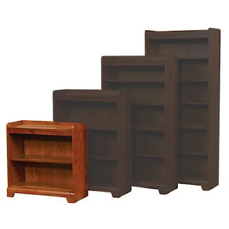 32" Open Bookcase